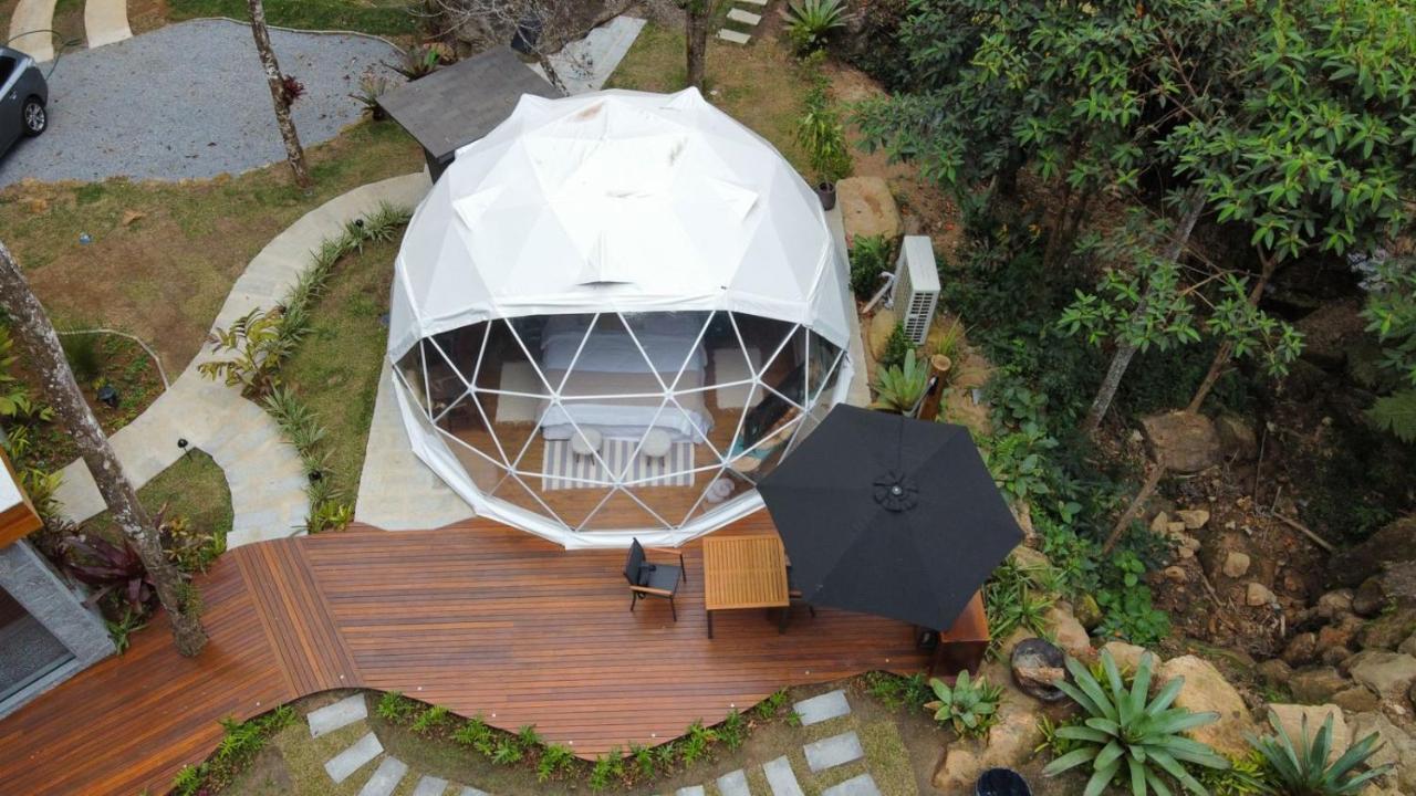 הוילה Petrópolis Blue Bear Cabins מראה חיצוני תמונה