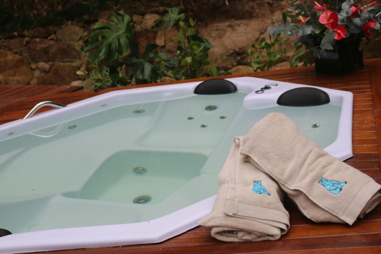 הוילה Petrópolis Blue Bear Cabins מראה חיצוני תמונה