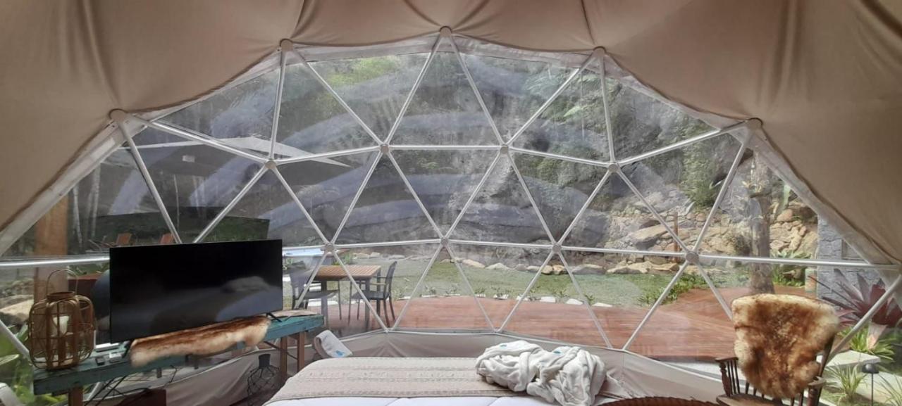 הוילה Petrópolis Blue Bear Cabins מראה חיצוני תמונה