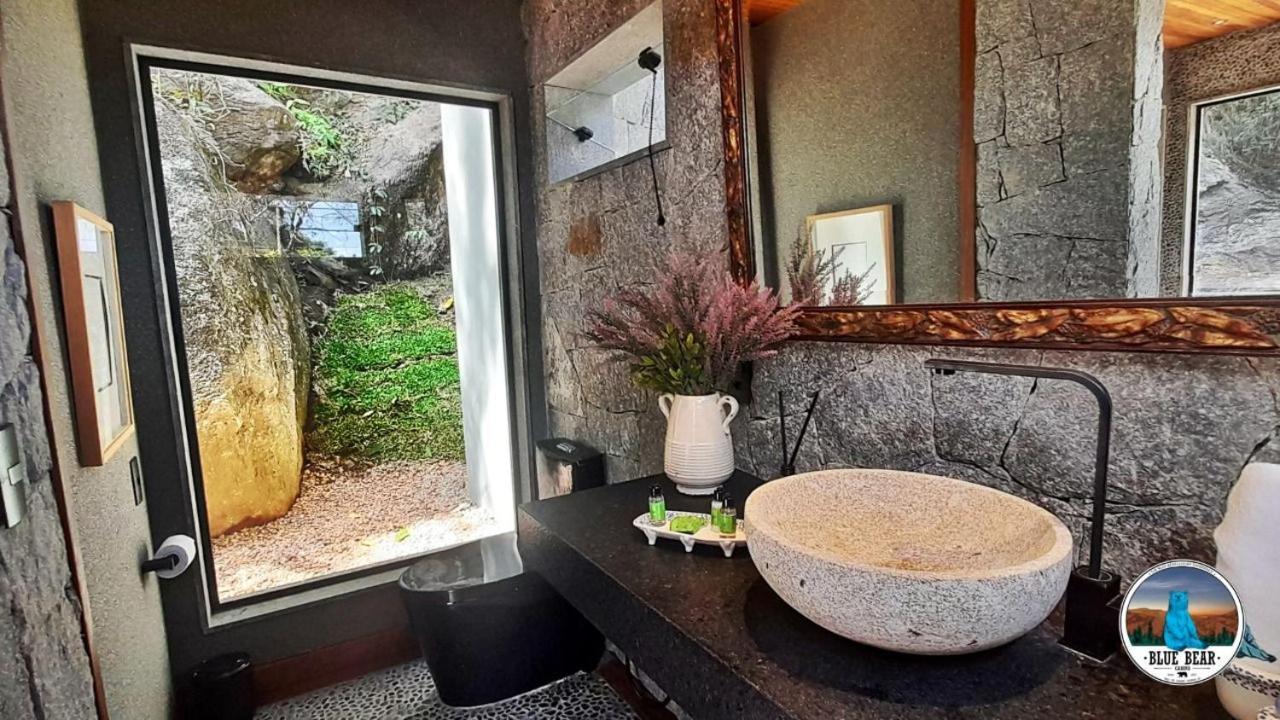 הוילה Petrópolis Blue Bear Cabins מראה חיצוני תמונה
