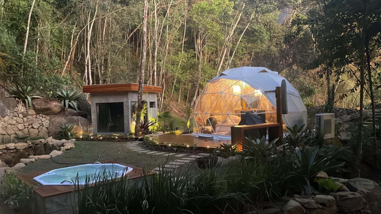 הוילה Petrópolis Blue Bear Cabins מראה חיצוני תמונה
